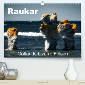 Raukar – Gotlands bizarre Felsen (Premium, hochwertiger DIN A2 Wandkalender 2021, Kunstdruck in Hochglanz) von Poling,  André