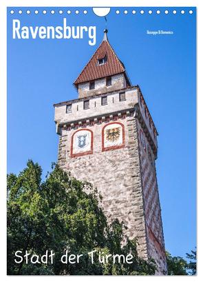 Ravensburg, Stadt der Türme (Wandkalender 2024 DIN A4 hoch), CALVENDO Monatskalender von Di Domenico,  Giuseppe