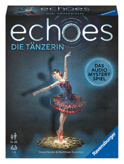 Ravensburger 20812 echoes Die Tänzerin – Audio Mystery Spiel ab 14 Jahren, Erlebnis-Spiel **Empfehlungsliste 2022 Spiel des Jahres** von Dunstan,  Matthew, Neale,  Dave