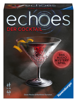 Ravensburger 20814 echoes Der Cocktail – Audio Mystery Spiel ab 14 Jahren, Erlebnis-Spiel von Dunstan,  Matthew, Neale,  Dave