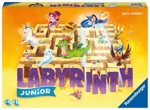 Ravensburger® 20847 – Junior Labyrinth – Familienklassiker für die Kleinen, Spiel für Kinder ab 4 Jahren – Gesellschaftspiel geeignet für 2-4 Spieler, Junior-Ausgabe von Kobbert,  Max