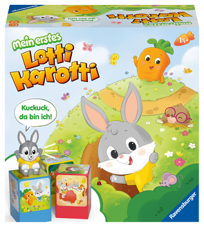 Ravensburger 20916 – Mein erstes Lotti Karotti, ein erstes Spiel für Kinder ab 1 ½ Jahren des Kinderspiel-Klassikers Lotti Karotti von © Identity Games International B.V., Airoldi,  Giulia