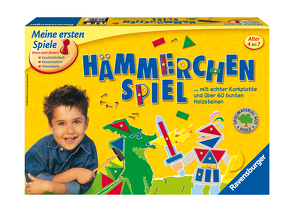 Ravensburger 21422 – Hämmerchen Spiel – Beschäftigung für Kinder, Nagelspiel für 1-4 Spieler, Geschicklichkeitsspiel ab 4 Jahren geeignet