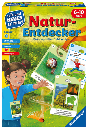 Ravensburger 25033 – Natur-Entdecker – Lernspiel für Kinder, Outdoor Spiel für Kinder von 6-10 Jahren, für 1-6 Spieler, Naturspiel, Bewegungsspiel, Tiere und Pflanzen von Haferkamp,  Kai, Krause,  Joachim, Mauritius images GmbH