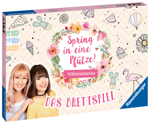 Ravensburger 26136 – Spring in eine Pfütze! – Das Brettspiel für beste Freunde oder den ganzen Freundeskreis, Kreativität & Fantasie ab 8 Jahren, für 2-6 Spieler – ViktoriaSarina von Kneisel,  Janet