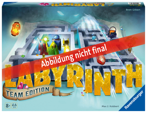 Ravensburger 27328 Labyrinth Team Edition- Die kooperative Variante des Spieleklassikers für 2 – 4 Personen ab 8 Jahren von Gilbert,  Brett, Kobbert,  Max