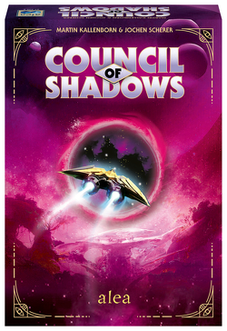 Ravensburger 27366 – Council of Shadows, Strategiespiel für 1-4 Spieler ab 14 Jahren, alea Spiele von Kallenborn,  Martin, Scherer,  Jochen