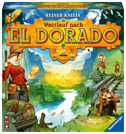 Ravensburger 27457 – Wettlauf nach El Dorado, Strategiespiel, Spiel für Erwachsene und Kinder ab 10 – Taktikspiel geeignet für 2-4 Spieler von Knizia,  Reiner