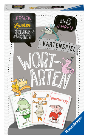 Ravensburger 80353 – Lernen Lachen Selbermachen: Wortarten, Kinderspiel ab 8 Jahren, Lernspiel für 1-4 Spieler, Kartenspiel von Koppers,  Theresia, Spitznagel,  Elke