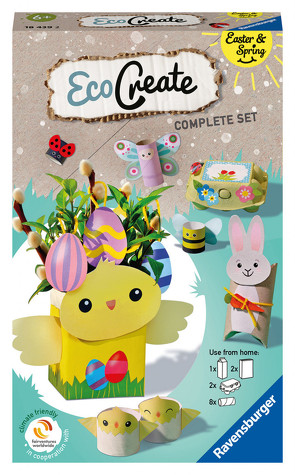 Ravensburger EcoCreate 18439 – Spring Time – Kinder ab 6 Jahren