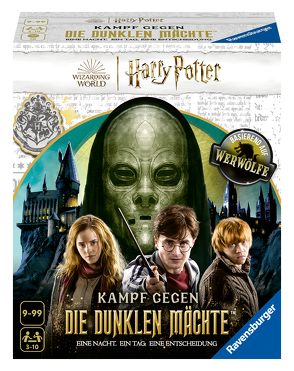 Ravensburger Familienspiel 27353 – Harry Potter – Kampf gegen die dunklen Mächte – Basierend auf Werwölfe – Gesellschaftsspiel ab 9 Jahren für 3-10 Spieler von Alspach,  Ted, Okui,  Akihisa