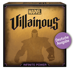 Ravensburger Gesellschaftsspiel – Marvel Villainous Infinite Power 26959 – deutsche Ausgabe des Strategiespiels mit verdrehter Spielmoral ab 12 Jahren von Prospero Hall