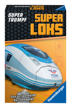 Ravensburger Kartenspiel, Supertrumpf Superloks 20697, Quartett und Trumpf-Spiel für Technik-Fans ab 7 Jahren