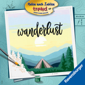 Ravensburger Malen nach Zahlen 10165 – Wanderlust – ab 12 Jahren