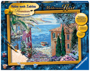 Ravensburger Malen nach Zahlen 20071 – Mediterranes Flair – ab 14 Jahren