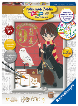 Ravensburger Malen nach Zahlen 20163 – Abfahrt nach Hogwarts – Kinder ab 9 Jahren