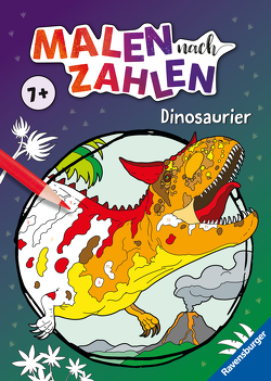 Ravensburger Malen nach Zahlen ab 7 Jahren Dinosaurier von Richter,  Stefan