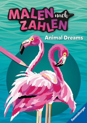 Ravensburger Malen nach Zahlen Animal Dreams – 32 Motive abgestimmt auf Buntstiftsets mit 24 Farben (Stifte nicht enthalten) – Malbuch mit nummerierten Ausmalfeldern für fortgeschrittene Fans der Reihe von Wagner,  Maja