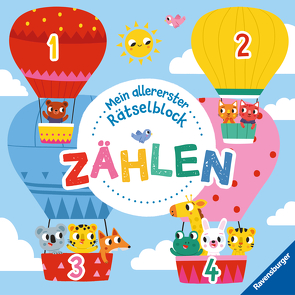 Ravensburger Mein allererster Rätselblock – Zählen – Rätselblock für Kinder ab 3 Jahren von Anderson,  Lutz, Karabatzia,  Villie, Savery,  Annabel