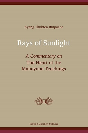 Rays of Sunlight von Staron,  Gabriele, Thubten Rinpoche,  Ayang