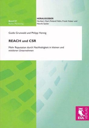 REACH und CSR von Grunwald,  Guido, Hennig,  Philipp