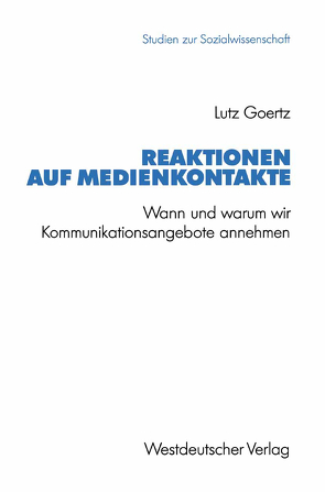 Reaktionen auf Medienkontakte von Goertz,  Lutz