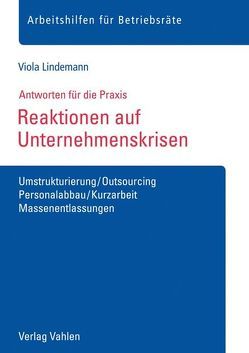 Reaktionen auf Unternehmenskrisen von Lindemann,  Viola