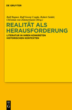 Realität als Herausforderung von Bogner,  Ralf, Czapla,  Ralf Georg, Seidel,  Robert, Zimmermann,  Christian