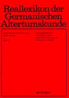 Reallexikon der Germanischen Altertumskunde / Kleinere Götter – Landschaftsarchäologie von Beck,  Heinrich, Geuenich,  Dieter, Hoops,  Johannes, Müller,  Rosemarie, Steuer,  Heiko