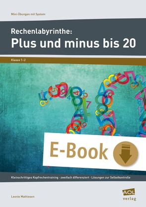 Rechenlabyrinthe: Plus und minus bis 20 von Mathiesen,  Leonie