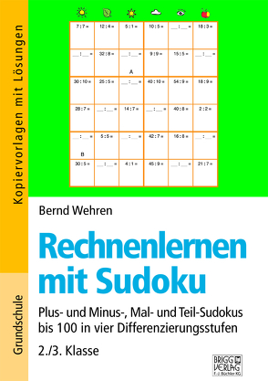 Rechnenlernen mit Sudoku 2./3. Klasse von Wehren,  Bernd