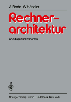 Rechnerarchitektur von Bode,  Arndt, Händler,  Wolfgang