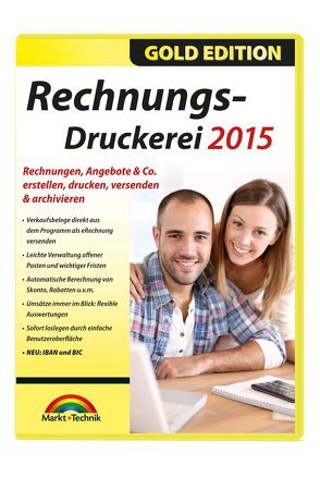 Rechnungsdruckerei 2015 – leichte Erstellung von Angebote, Lieferscheine, Rechnungen und Mahnungen