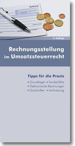 Rechnungsstellung im Umsatzsteuerrecht von Dipplinger,  Gerald, Gerner,  David