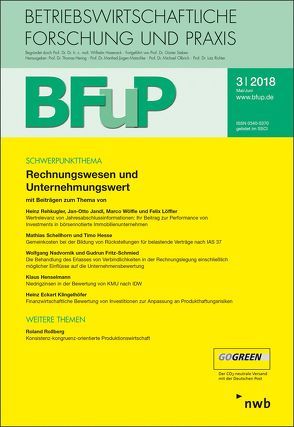 Rechnungswesen und Unternehmungswert