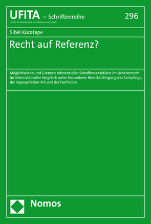 Recht auf Referenz? von Kocatepe,  Sibel