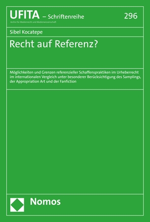 Recht auf Referenz? von Kocatepe,  Sibel