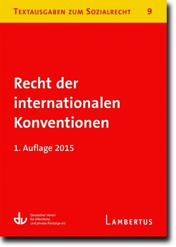 Recht der internationalen Konventionen