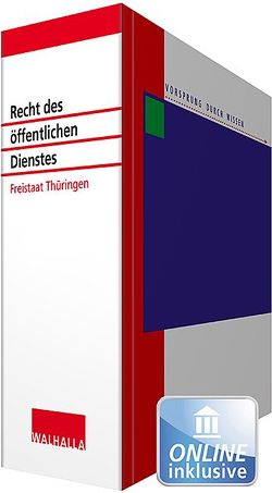 Recht des öffentlichen Dienstes Thüringen von Terhorst,  Andreas