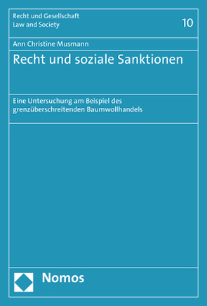 Recht und soziale Sanktionen von Musmann,  Ann Christine