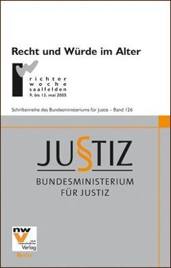 Recht und Würde im Alter