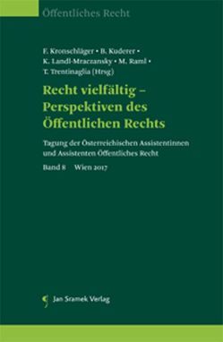 Recht Vielfältig – Perspektiven des Öffentlichen Rechts von Kronschläger,  Florian, Kuderer,  Bernhard, Landl-Mraczansky,  Katrin, Raml,  Michael, Trentinaglia,  Thomas