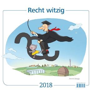 Recht witzig 2018 von Schober,  Michael