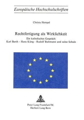 Rechtfertigung als Wirklichkeit von Hempel,  Christa