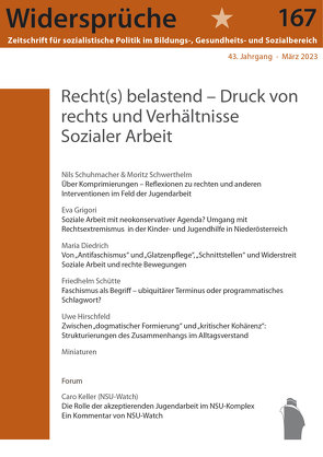 Recht(s) belastend von Widersprüche,  167