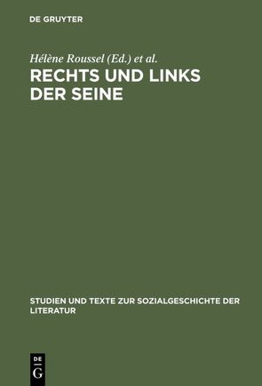 Rechts und links der Seine von Roussel,  Hélène, Winckler,  Lutz