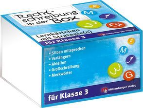 Rechtschreibung in der Box – Lernkärtchen mit Strategie(n), Klasse 3 von Iwansky,  Rainer, Müller-Trautmann,  Melanie