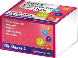 Rechtschreibung in der Box – Lernkärtchen mit Strategie(n) Klasse 4 von Iwansky,  Rainer, Müller-Trautmann,  Melanie