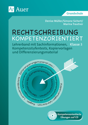 Rechtschreibung kompetenzorientiert – Klasse 3 LB von Müller,  Denise, Sichert,  Simone, Trautner,  Marina