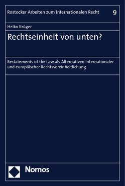 Rechtseinheit von unten? von Krueger,  Heiko